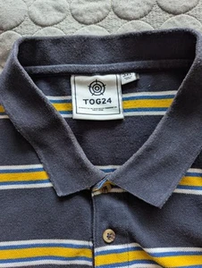 Tog 24 Men's Polo Striped 3XL - Picture 1 of 5