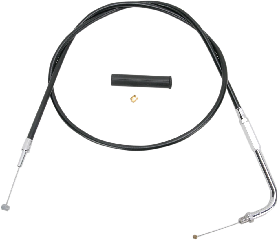 Cable de acelerador Drag Specialties negro 36" para Harley Sportster Big Twin 1971-80 Foto 1 de 1