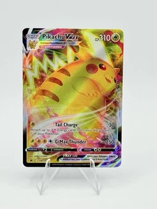 Pikachu VMAX SWSH286 Sword & Shield Black Star Promo Pokemon TCG Card - Picture 1 of 2
