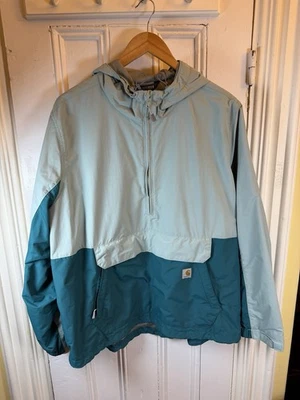 Двухцветный пуловер Carhartt Rain Defender Anorak XXL с капюшоном - Изображение 1 из 4