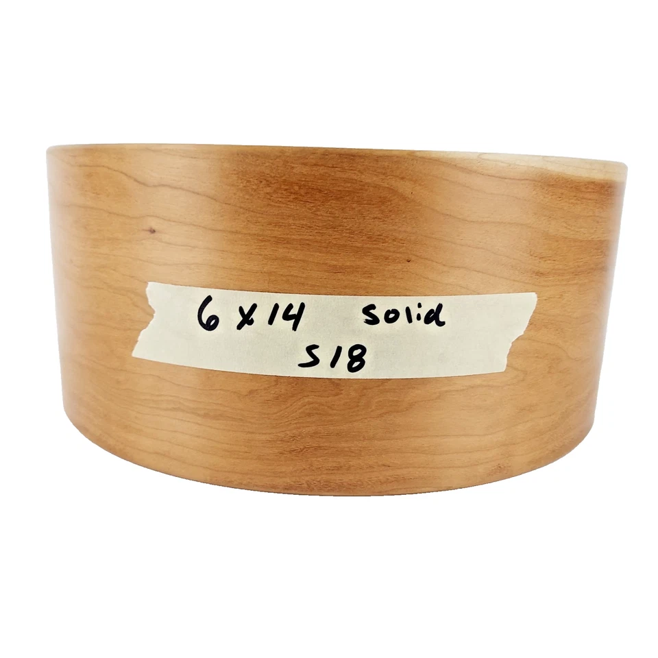 VTG 6x14 Solid Maple Single Ply Unibody Reinforced Snare Drum Shell - Image 1 of 4