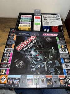 USAopoly Monopoly Warhammer 40, 000 Board Game, complete w/all parts, cards & $ - Picture 1 of 2