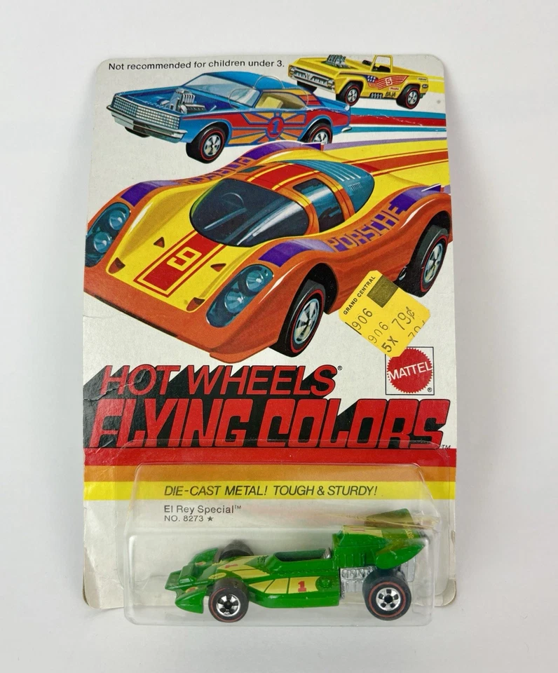 Hot Wheels Redline EL REY SPECIAL Esmalte Verde Colores Voladores NUEVO 8273 En Paquete Foto 1 de 4