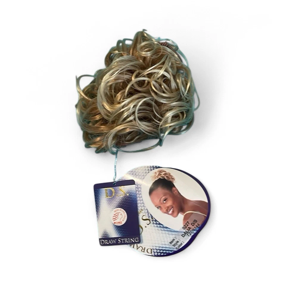 Media peluca recién nacida libre marrón y rubia para mujer Foto 1 de 1