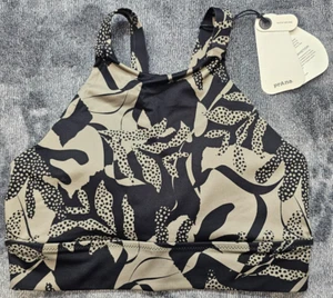 Prana Marine street swimsuit top womens XS removable pads floral NWT - Picture 1 of 9