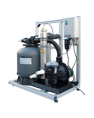 PURION 40 Komplette Pool Anlage bis 30m³ Pumpe Sandfilter UV-C Anlage - Bild 1 von 2