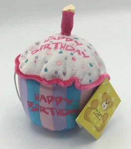 Build a Bear Workshop BABW Feliz Cumpleaños Cupcake Vela Peluche Juguete Accesorio - Imagen 1 de 3