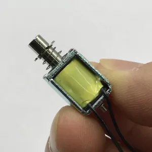 DC 3V 5V 6V Push Pull Through Type Micro Mini Solenoid Electromagnet Stroke 3mm - Picture 1 of 12