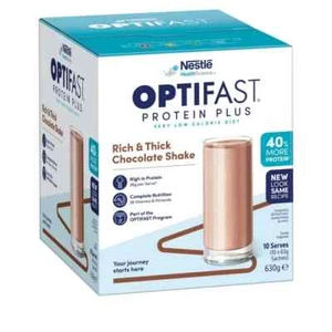 Optifast ProteinPlus Chocolate Flavour Shake Sachet 10x63g - Picture 1 of 4