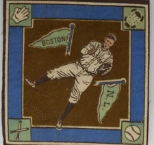 1914 B-18 Baseball Blankets Hank Gowdy Brown Infield Boston