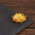 1Pc Alloy Small Lotus Mountain Hollow Out Incense Stick Burner Incense Hold YIUK