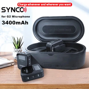 SYNCO G2 Wireless Charging Box Case 3400mAh Battery for G2A2 G2A1 G2 Microphone - Picture 1 of 7