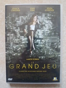 DVD LE GRAND JEU histoire vrai poker Jessica Chastain Kevin Costner Elba Sorkin - Picture 1 of 2