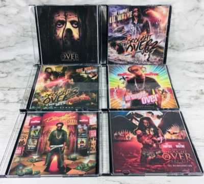 LIL WAYNE - THE DROUGHT IS OVER VOL 1-6 (1 2 3 4 5 6) PROMO MIXTAPE CD (6-DISC) Foto 1 de 4