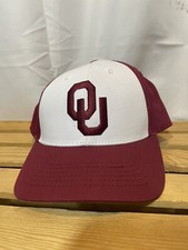 Oklahoma Sooners Baseball Cap Adult Adjustable Full Cloth Cotton Blend