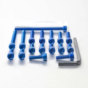 Kit Visserie moteur YZF750 93-96 Bleu - Picture 1 of 1
