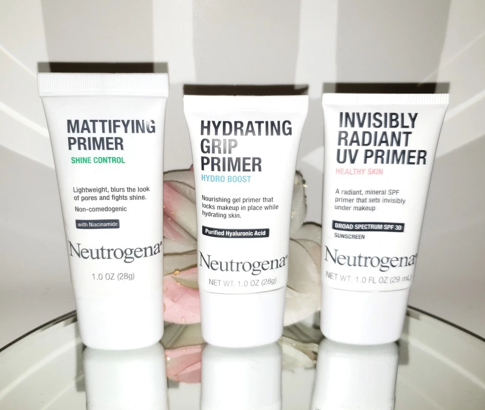 Neutrogena Face Primer Makeup Base 1oz YOU CHOOSE - Image 1 of 1