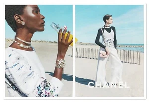Print Ad Chanel Mahany Perry Louise de Chevigny 2021 2-Page Advertisement - Picture 1 of 5