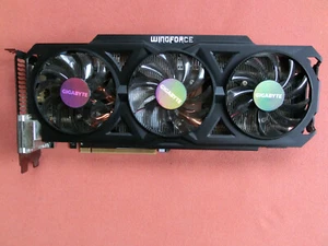 Windforce Gigabyte Radeon R9 270X PCIE Grafikkarte 3xOC 2GB GDDR5 GV-R927XOC-2GD - Bild 1 von 7