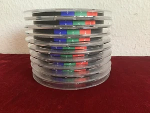 Quantegy 652 Professional Reel To Reel Audio Tape,1/4 -2400 FT 10 Pieces 18 Cm - Picture 1 of 6