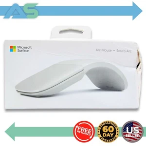 Microsoft Surface Arc Ultra-Portable Wireless Ergonomic Bluetooth Touch Mouse - Picture 1 of 8
