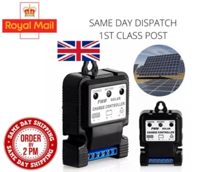 Solar Panel Battery Regulator Charge Controller PWM 6V 12V 10A Safe - Picture 1 of 2