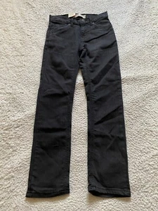 Levi's 511 Youth Slim Skinny Jeans Black Size 12 (26 x 26) - Picture 1 of 13