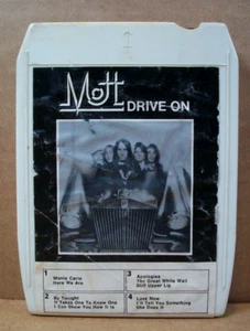 Mott - Drive On (8-Track, 1975, CBS) 42-69154 - Imagen 1 de 4