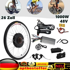 Electric Bicycle E-Bike Rear Wheel Hub Motor Conversion Kit For 48V 1000W 26" - Bild 1 von 8