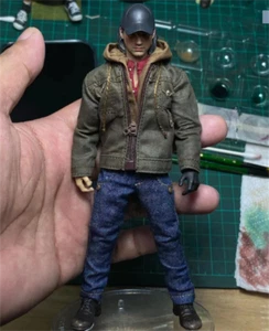 1/12 Winter Soldier Bucky Chaqueta Sudaderas Jeans Abrigo para Figura de Acción Modelo 6" - Imagen 1 de 3