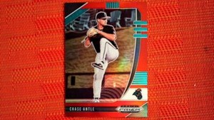 2020 Panini Prizm Draft Picks Prizm Red #PDP163 Chase Antle