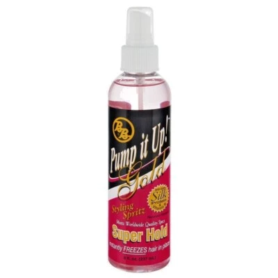 BB Pump It Up Gold Styling Spritz Super Hold 8 oz - Image 1 of 3