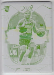 2022-23 Panini Select Bennedict Mathurin Base Set - Concourse Yellow Plate 1/1 - Picture 1 of 2