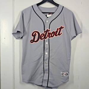 Vintage Dontrelle Willis Detroit Tigers MLB Majestic genähtes Trikot Jugend L hergestellt in den USA - Bild 1 von 12