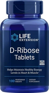 Life Extension D-Ribose Tablets 100 VegTab - Picture 1 of 1