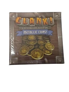 NUEVO Oficial CLANK! Monedas metálicas A Deck Building Adventure DWD02014 - Imagen 1 de 3