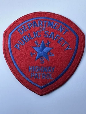 Parche de fieltro Texas DPS ~ Patrulla de Carreteras Foto 1 de 3
