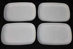 ¡Lote de 4! Placas de microondas Anchor Hocking 452 servicio de congelación de alto calor 5" x 8" ¡EXCELENTE ESTADO! - Imagen 1 de 13