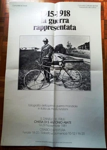 crx 36 1915-1918 La guerra rappresentata - Poster -Mostra a S. Daniele d. Friuli - Picture 1 of 1