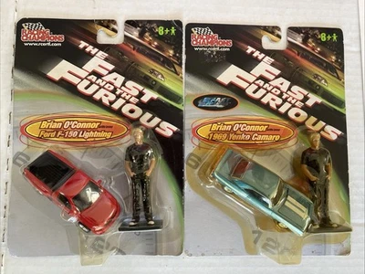 1:64 Racing Champions FAST & FURIOUS O'Conner Ford F-150 & 69 Yenko PAUL WALKER - Image 1 of 4