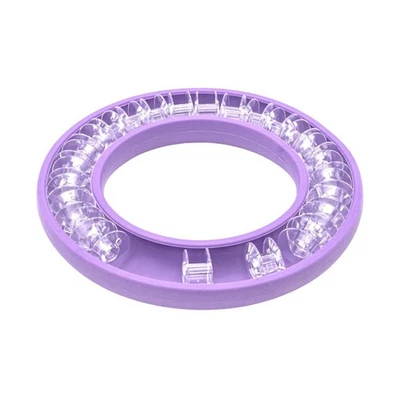 Фиолетовый круглый держатель для бобины органайзер для бобины держатель для металла... - Изображение 1 из 4