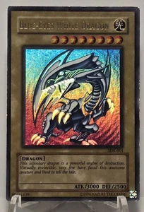 Blue-Eyes White Dragon SDK-001 Ultra Holo Rare Unlimited Edition Yugioh TCG - Picture 1 of 2