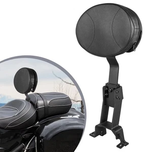 Almohadilla de respaldo Sissy Bar Driver Rider para Indian Chief Chieftain Roadmaster 2014+ - Imagen 1 de 8