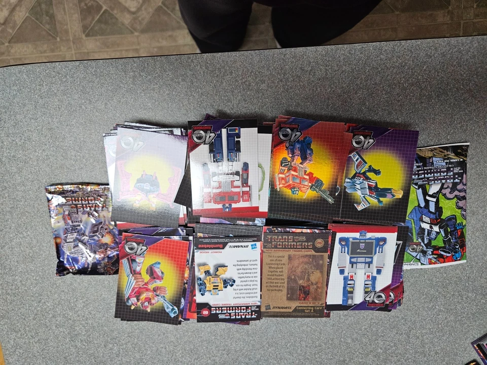 40th anniversary transformers trading cards - Image 1 of 1