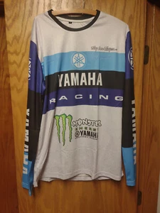 Yamaha Racing Monster Long Sleeve Shirt Jersey Enduro MTB Motocross - Picture 1 of 3