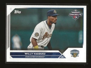 2023 Topps Pro Debut Willy Vasquez Base Card Charleston RiverDogs (#PD-41) - Picture 1 of 2