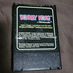 Donkey Kong Coleco Intellivison Video Game Tested 1981 - Picture 1 of 2