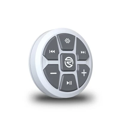 Recoil PRC2W White Waterproof Bluetooth Wearable Media Button for Car Bike Boat - Image 1 of 4