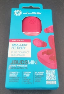 JLAB Mini écouteurs sans fil (rose) *NEUF, SCELLÉ* - Photo 1 sur 6