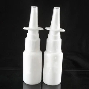 1/2/5pcs 10ml Travel Refillable Empty Nasal Sprayer Plastic Nose Pump Healthy - Foto 1 di 7
